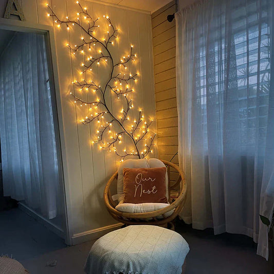 Willow Vine LED String Light | Decorative Hanging Branch Lamp for Wall Decor - Tampa Home & Garden Store