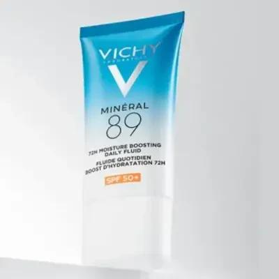 Face cream Vichy Mineral 89 daily moisturizer SPF50+ in a blue-white tube on Tampa Home & Garden Store