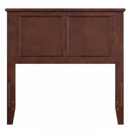 Twin size Traditional Style Headboard in Walnut Wood Finish - Tampa Home & Garden Store
