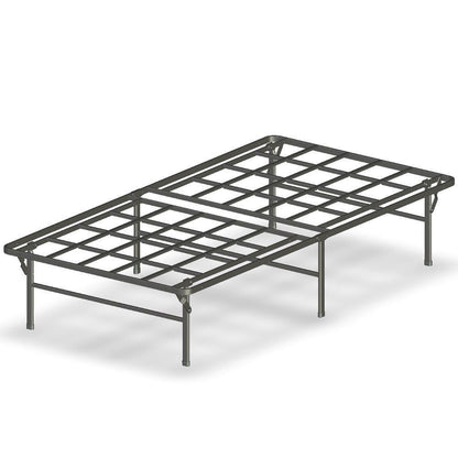 Base de cama individual XL de metal plegable de alta resistencia