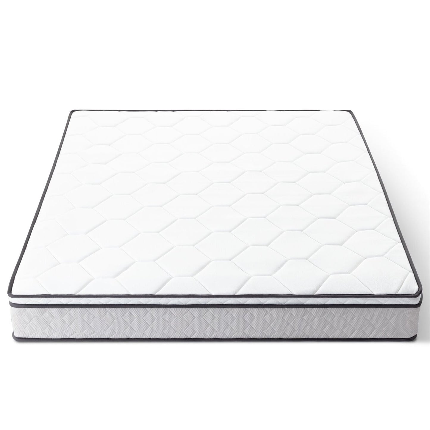 Colchón híbrido de espuma viscoelástica de felpa de 8 pulgadas, tamaño Twin XL