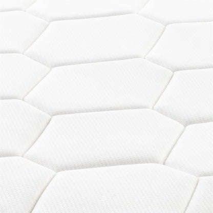 Colchón híbrido de espuma viscoelástica de felpa de 8 pulgadas, tamaño Twin XL
