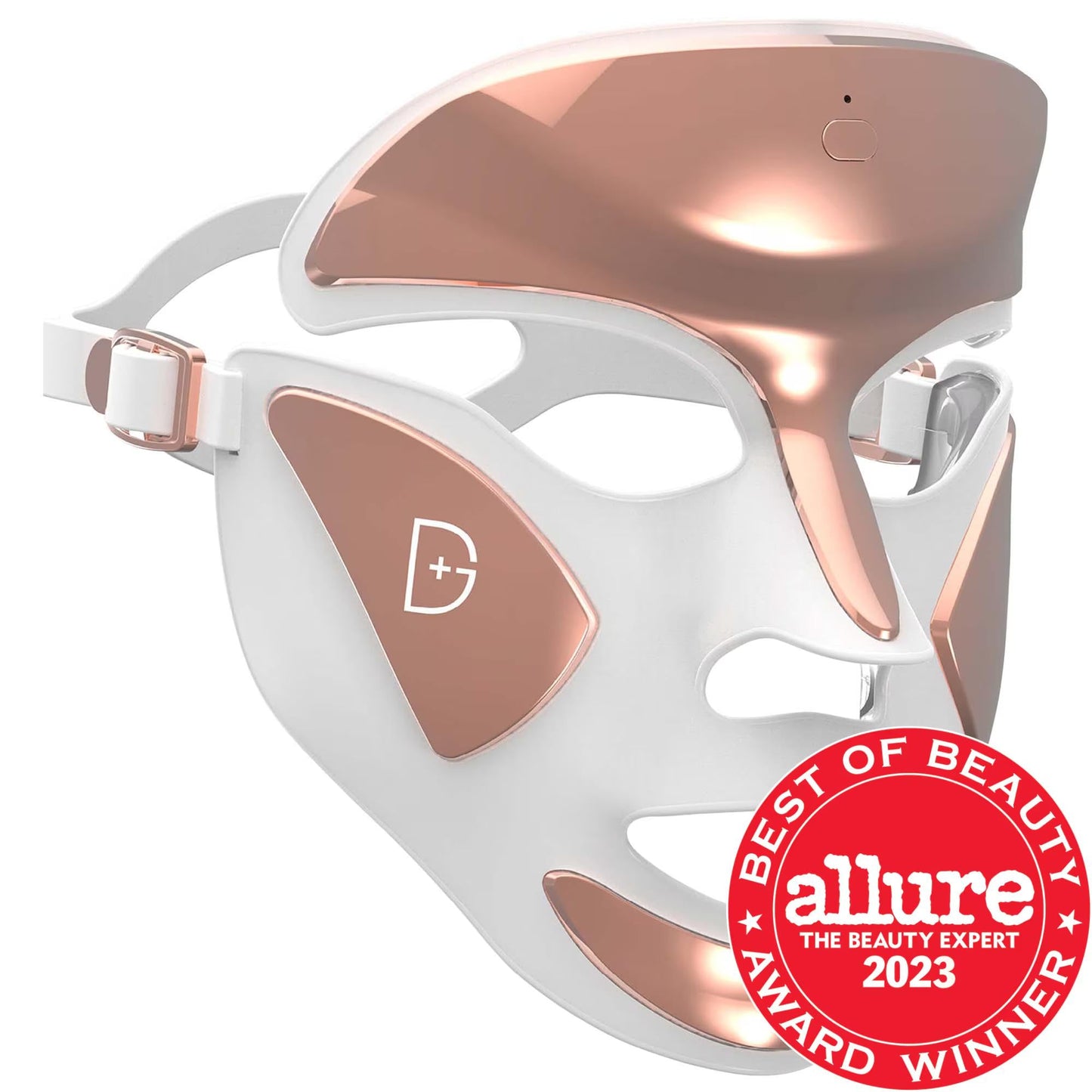Face mask DRx SpectraLite FaceWare Pro LED mask with rose-gold panels on Tampa Home & Garden Store
