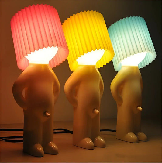 Human Shaped Table Lamp Wireless Battery Operated Novelty Light - Tampa Home & Garden Store