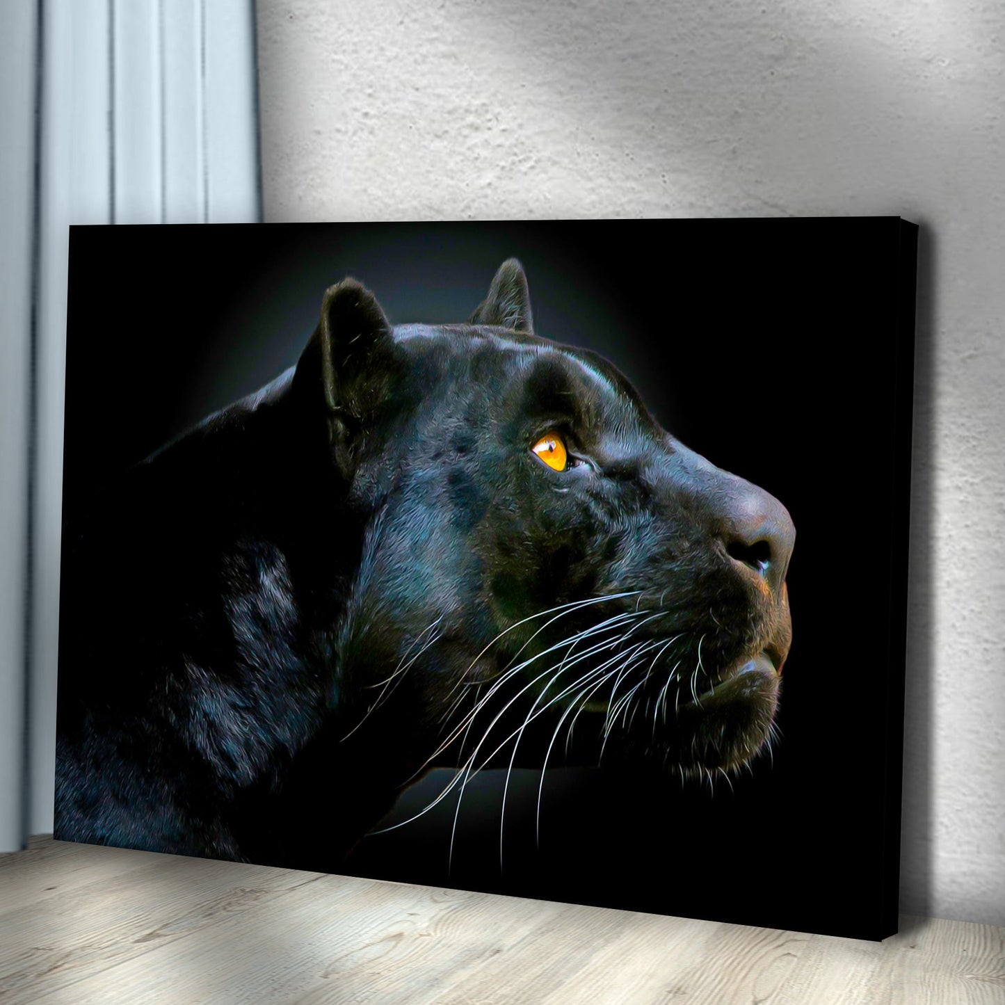 Black Panther Head Canvas Wall Art on crafting canvas by Tailored Canvases on Tampa Home & Garden Store
