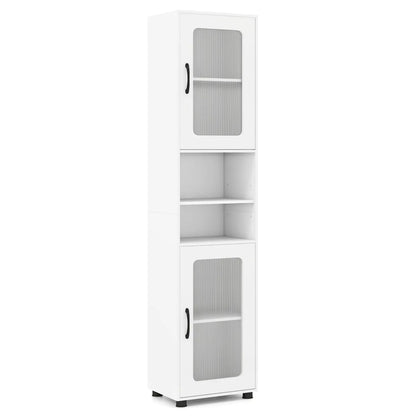 Tall Bathroom Storage Cabinet 67 Inch Organizer