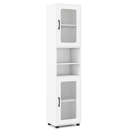 Tall Bathroom Storage Cabinet 67 Inch Organizer