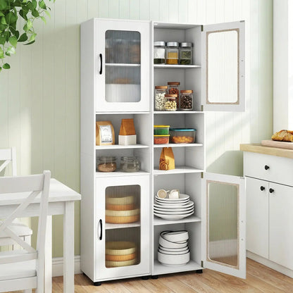 Tall Bathroom Storage Cabinet 67 Inch Organizer