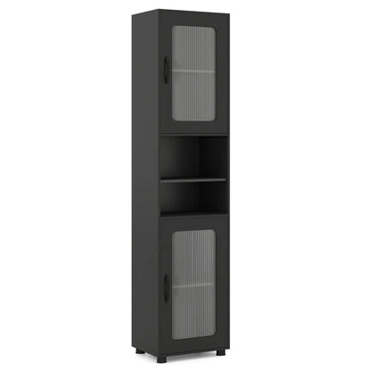 Tall Bathroom Storage Cabinet 67 Inch Organizer