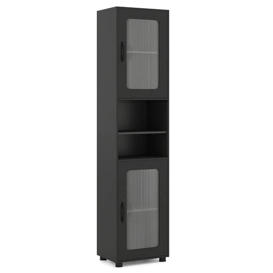 Tall Bathroom Storage Cabinet 67 Inch Organizer