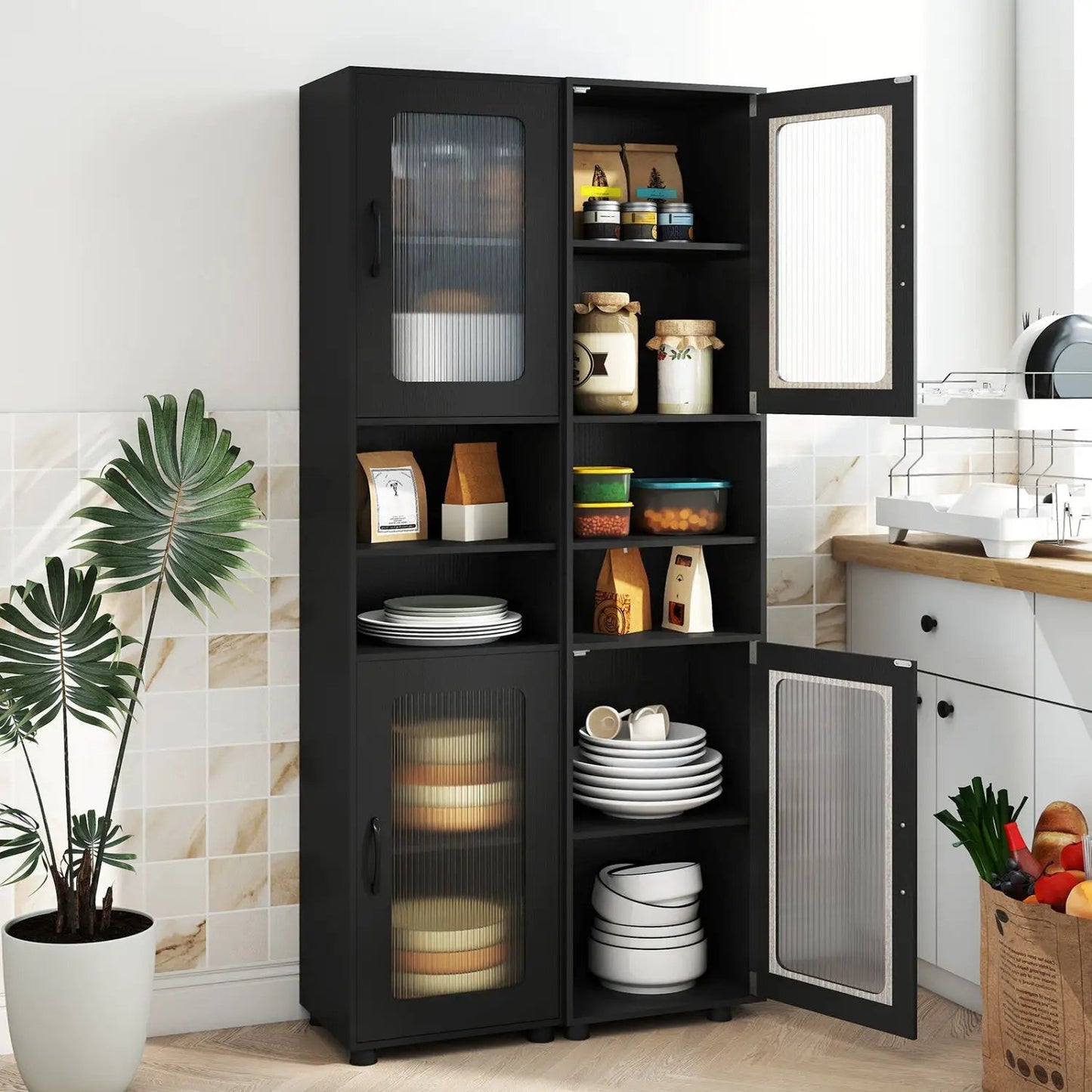 Tall Bathroom Storage Cabinet 67 Inch Organizer