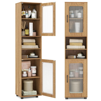 Tall Bathroom Storage Cabinet 67 Inch Organizer