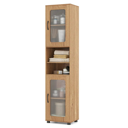Tall Bathroom Storage Cabinet 67 Inch Organizer