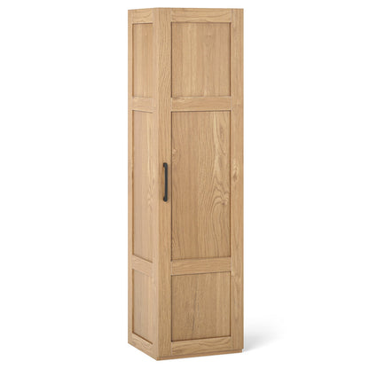 Tall Storage Cabinet with 4 Storage Shelves for Bathroom Living Room