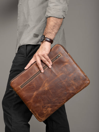 Tan Laptop Sleeve - Tampa Home & Garden Store