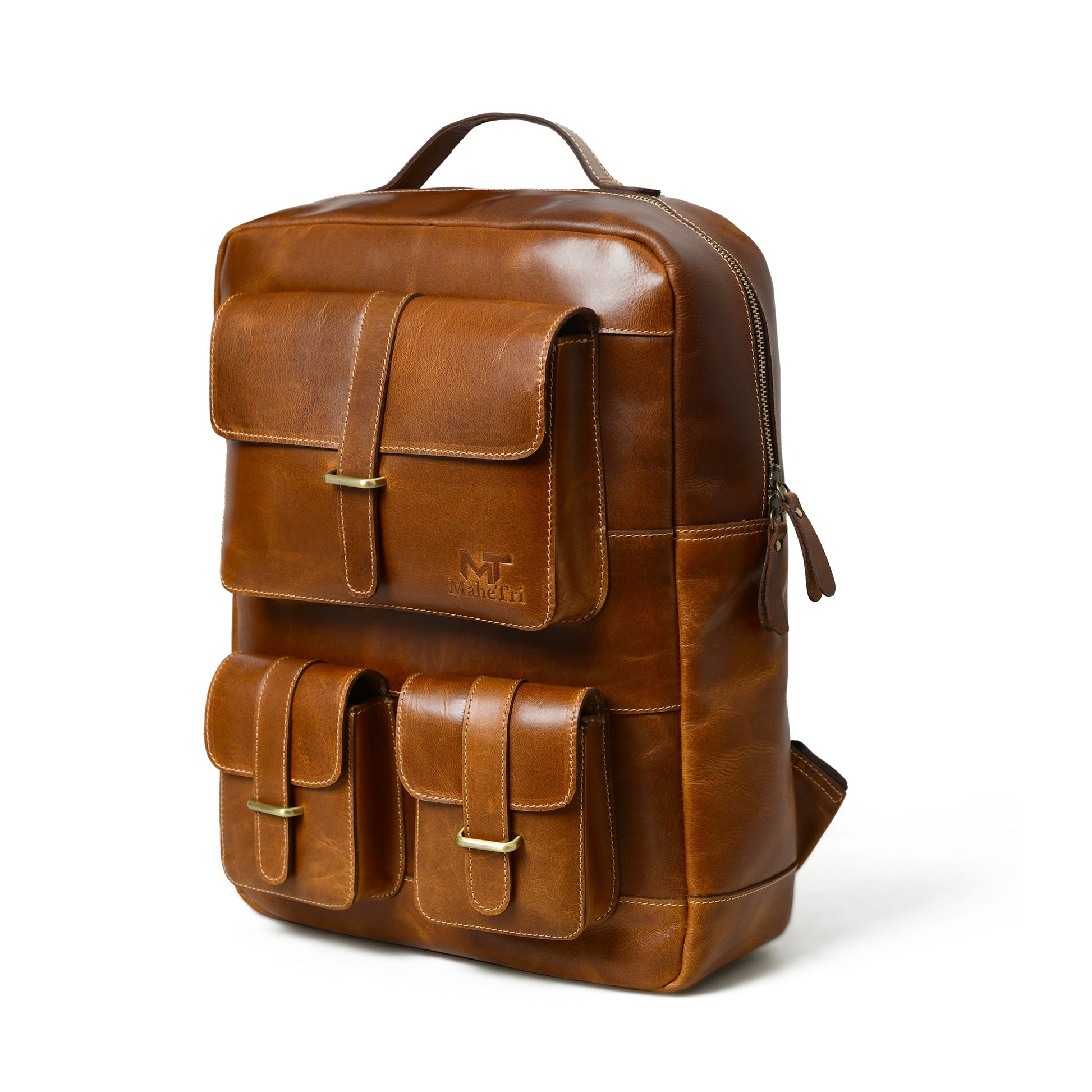 Tan Portland Laptop Backpack - Tampa Home & Garden Store