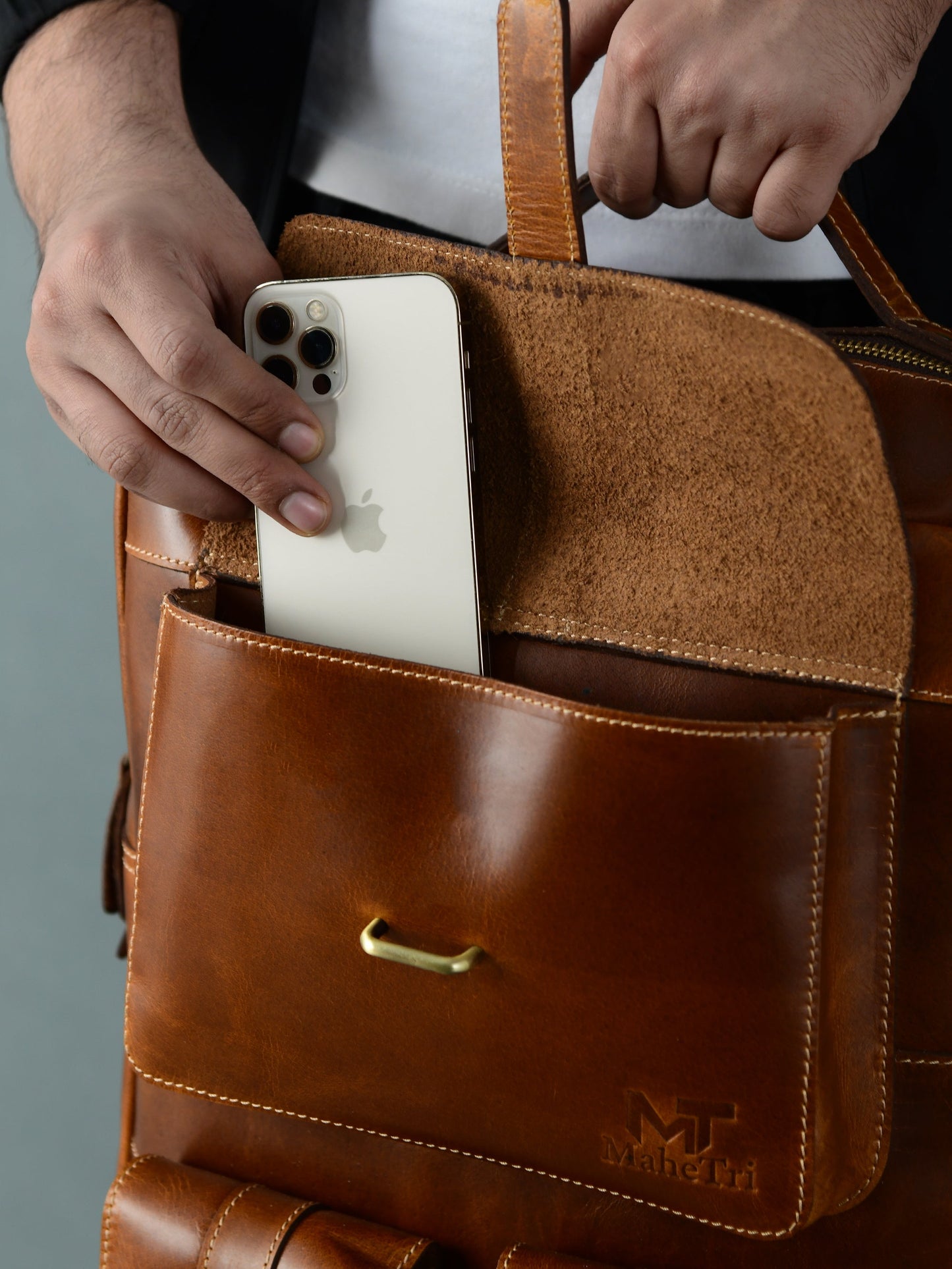 Tan Portland Laptop Backpack - Tampa Home & Garden Store