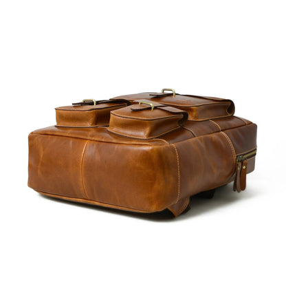 Tan Portland Laptop Backpack - Tampa Home & Garden Store