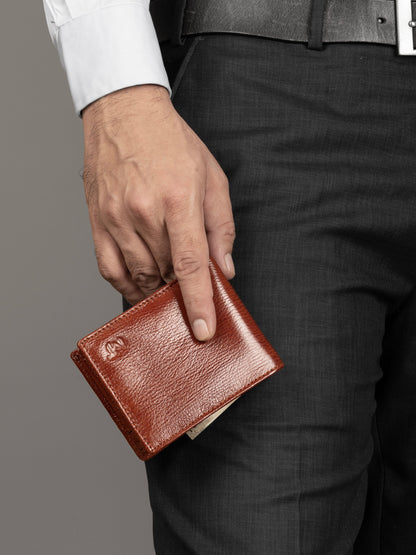 Tan Classic Men's Wallet - Tampa Home & Garden Store