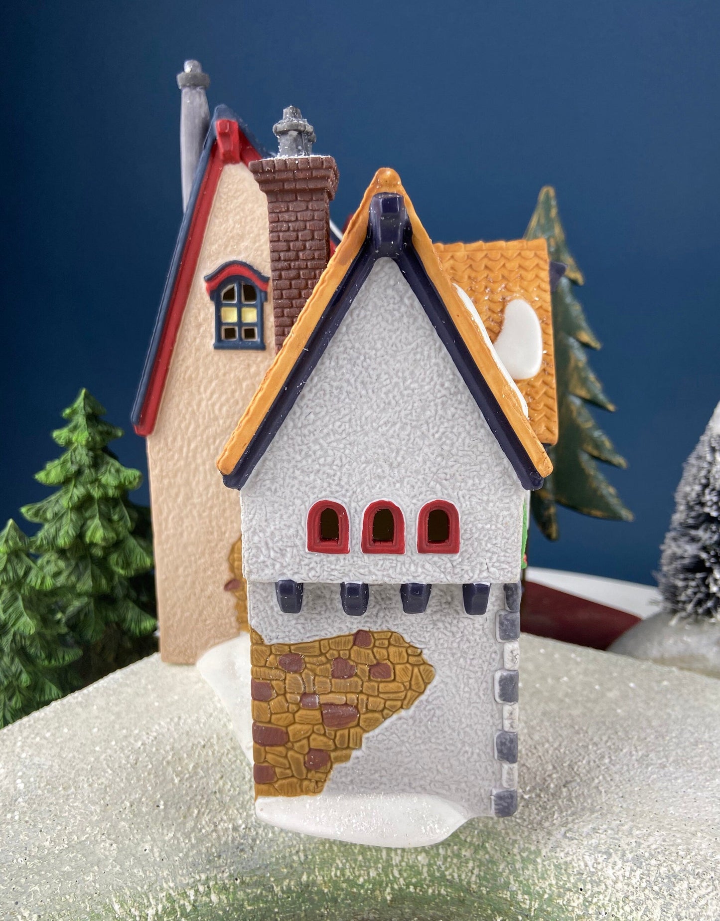 Tassy's Mittens and Hassel's Woolies by Department 56. Illuminated Christmas Village House. North Pole Series. - Tampa Home & Garden Store