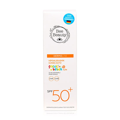 Bee Beauty Hypoallergenic Sunscreen SPF 50+ for kids & babies, 3.38 oz box by Beauty Care Bag on Tampa Home & Garden Store