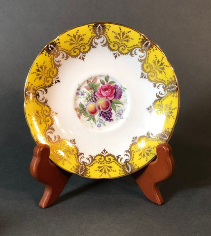 Tea Cup and Saucer by Paragon Made in England in Yellow, Gold, Pink. - Tampa Home & Garden Store