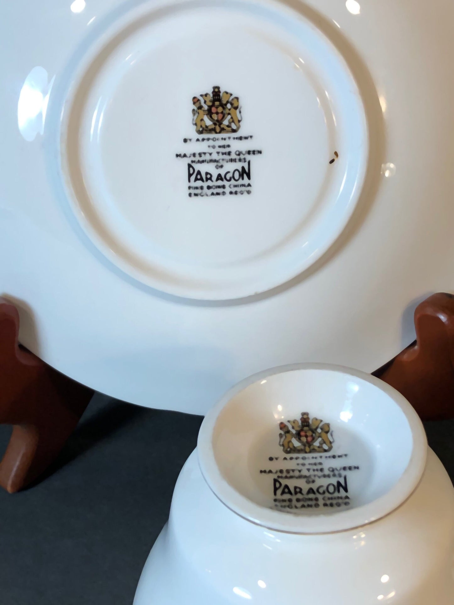 Tea Cup and Saucer by Paragon Made in England in Yellow, Gold, Pink. - Tampa Home & Garden Store