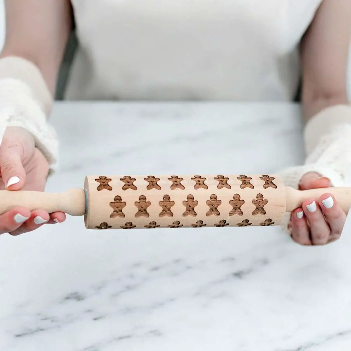 Christmas Rolling Pin Set In 10 Styles Varieties