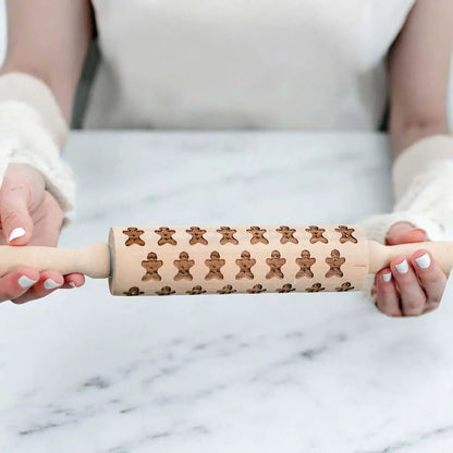 Christmas Rolling Pin Set In 10 Styles Varieties