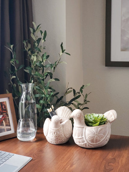 Terracotta Pot - Spotted Dove - Tampa soil911.com