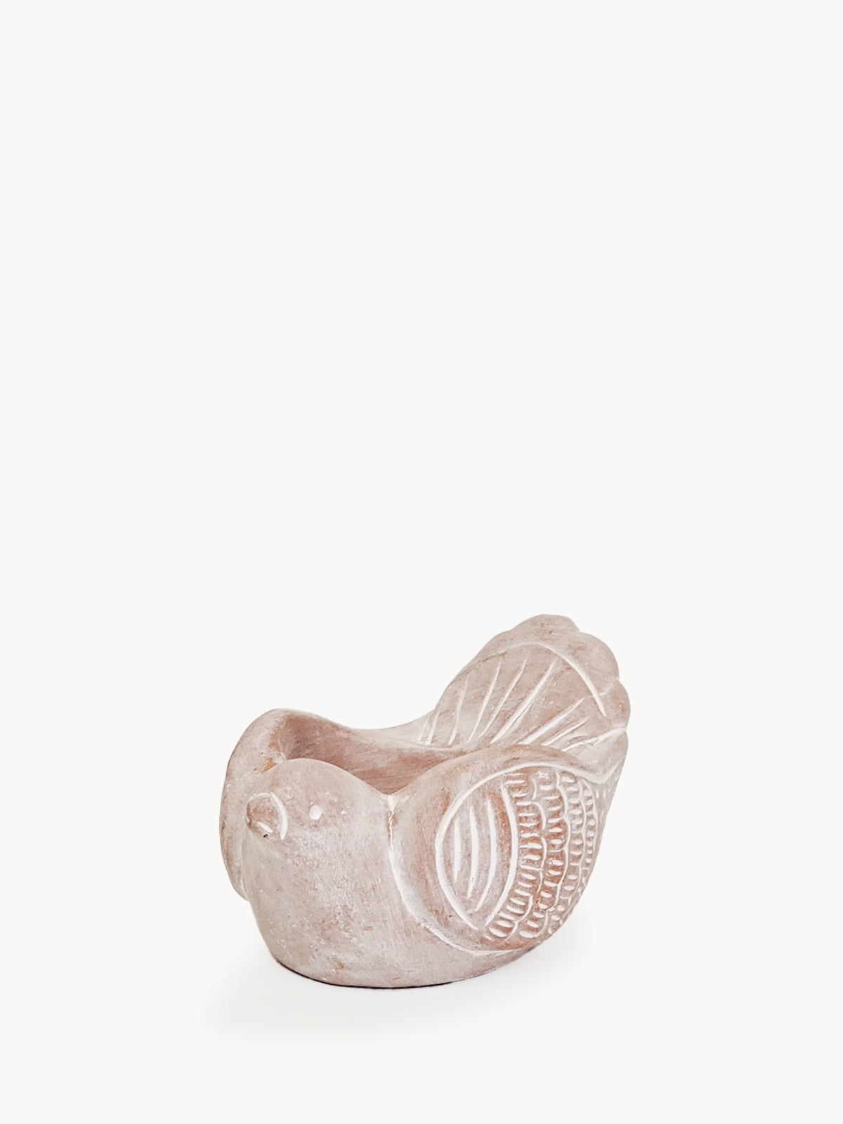 Terracotta Tea Light Candle Holder - Bird - Tampa Home & Garden Store