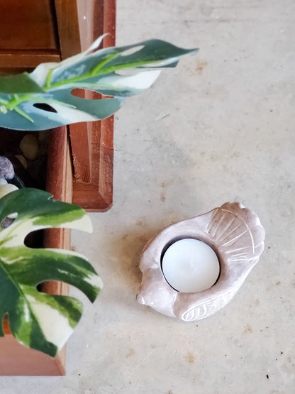 Terracotta Tea Light Candle Holder - Bird - Tampa Home & Garden Store