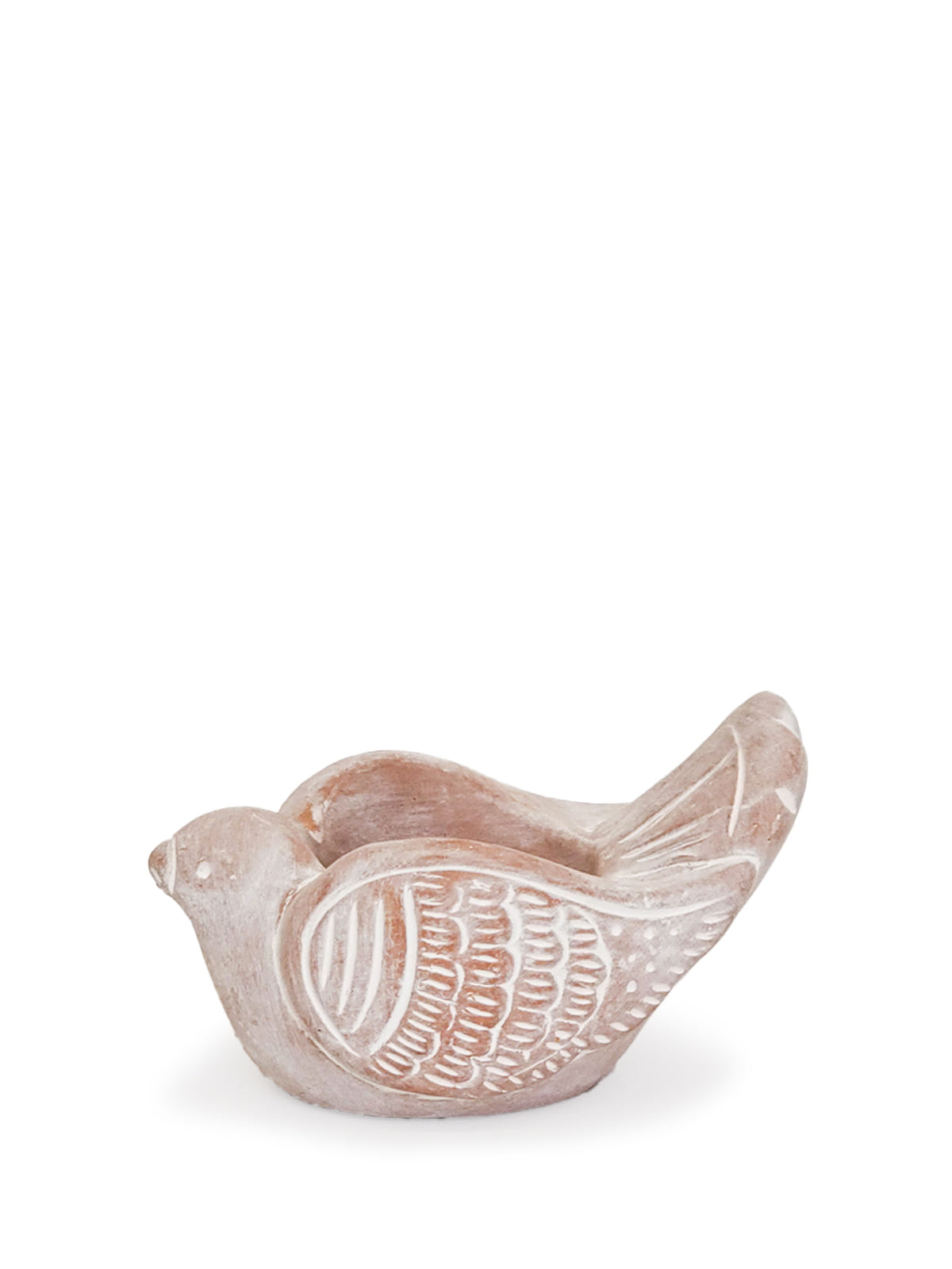 Terracotta Tea Light Candle Holder - Bird - Tampa Home & Garden Store