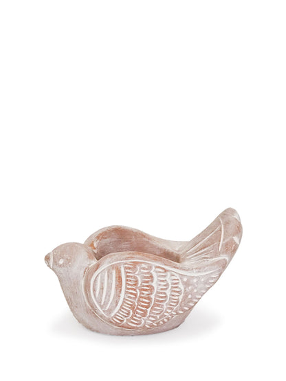 Terracotta Tea Light Candle Holder - Bird - Tampa Home & Garden Store
