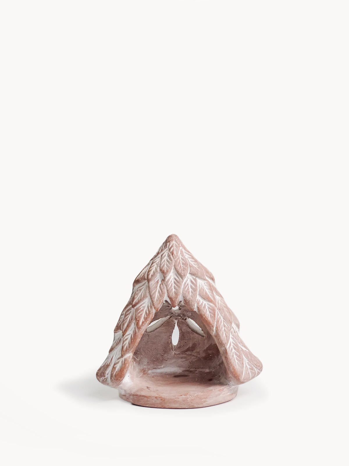 Terracotta Tea Light Candle Holder - Tree - Tampa Home & Garden Store