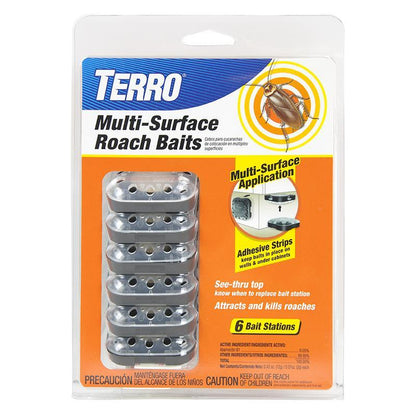 Terro Multi-Surface Roach Bait (6/pk) - Tampa Home & Garden Store