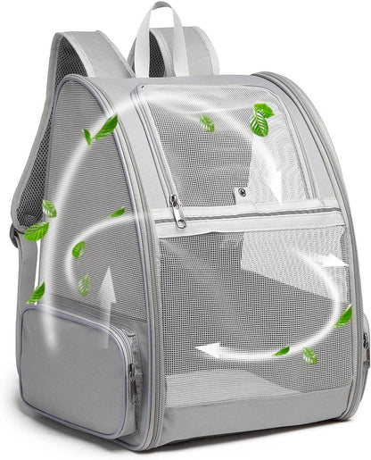 Texsens Innovative Traveler Bubble Backpack Pet Carriers for Cats and Dogs (Black) - Tampa Home & Garden Store