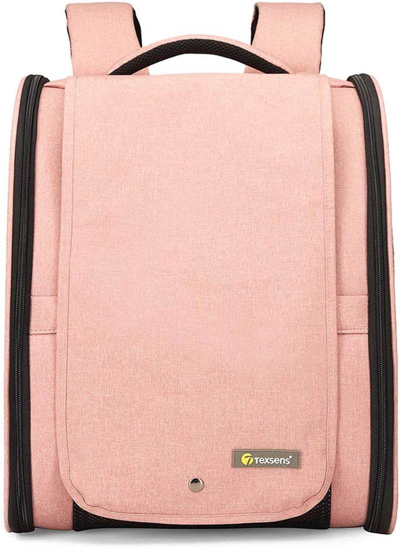 Texsens Innovative Traveler Bubble Backpack Pet Carriers for Cats and Dogs (Black) - Tampa Home & Garden Store