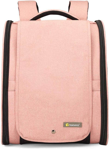 Texsens Innovative Traveler Bubble Backpack Pet Carriers for Cats and Dogs (Black) - Tampa Home & Garden Store