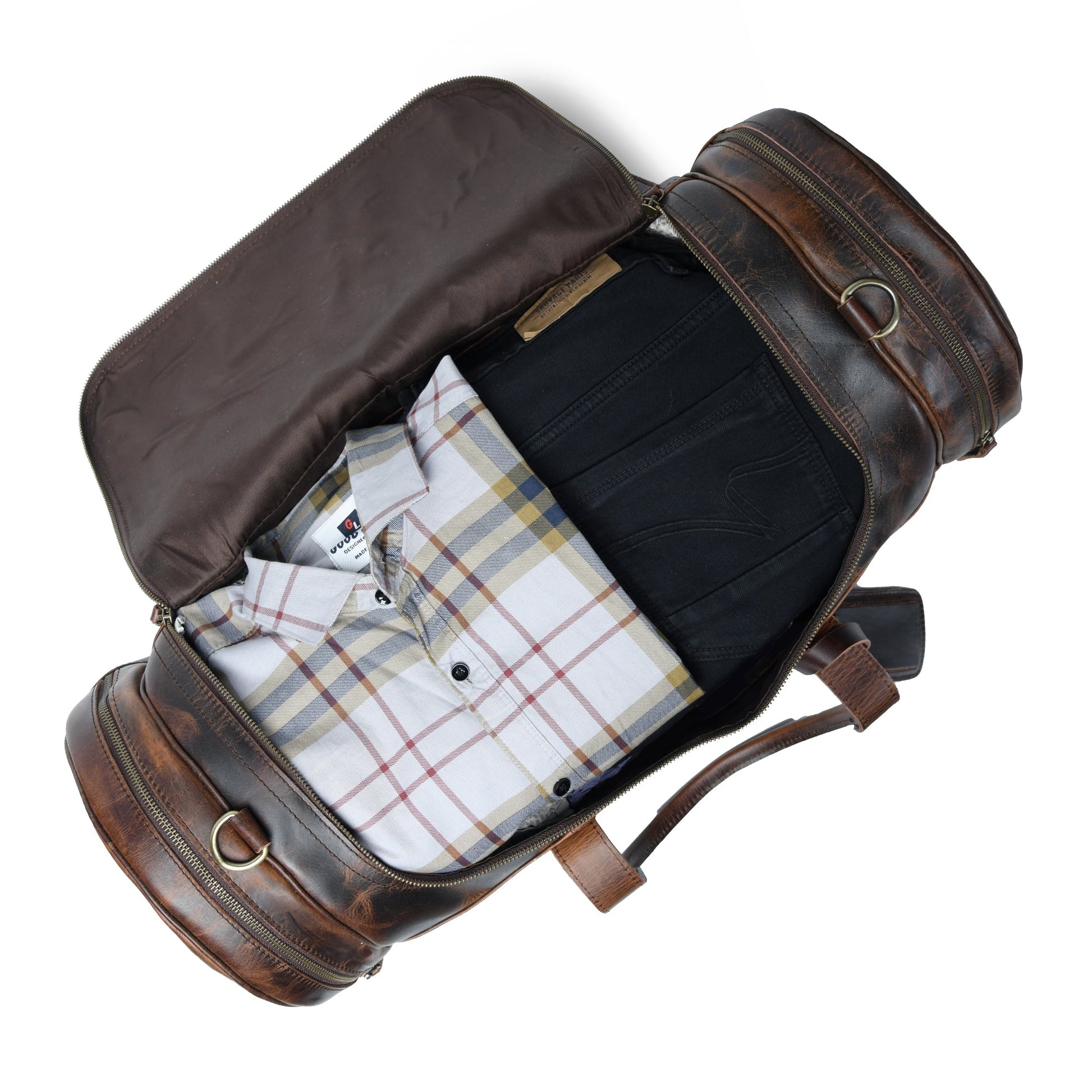 Textured Carter Duffel - Tampa Home & Garden Store
