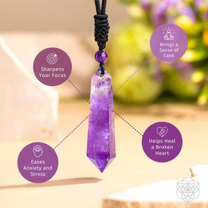 The Amethyst Talisman of Daily Stress Relief - Tampa Home & Garden Store