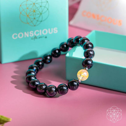 The Arfvedsonite Deep Healing Bracelet - Tampa Home & Garden Store
