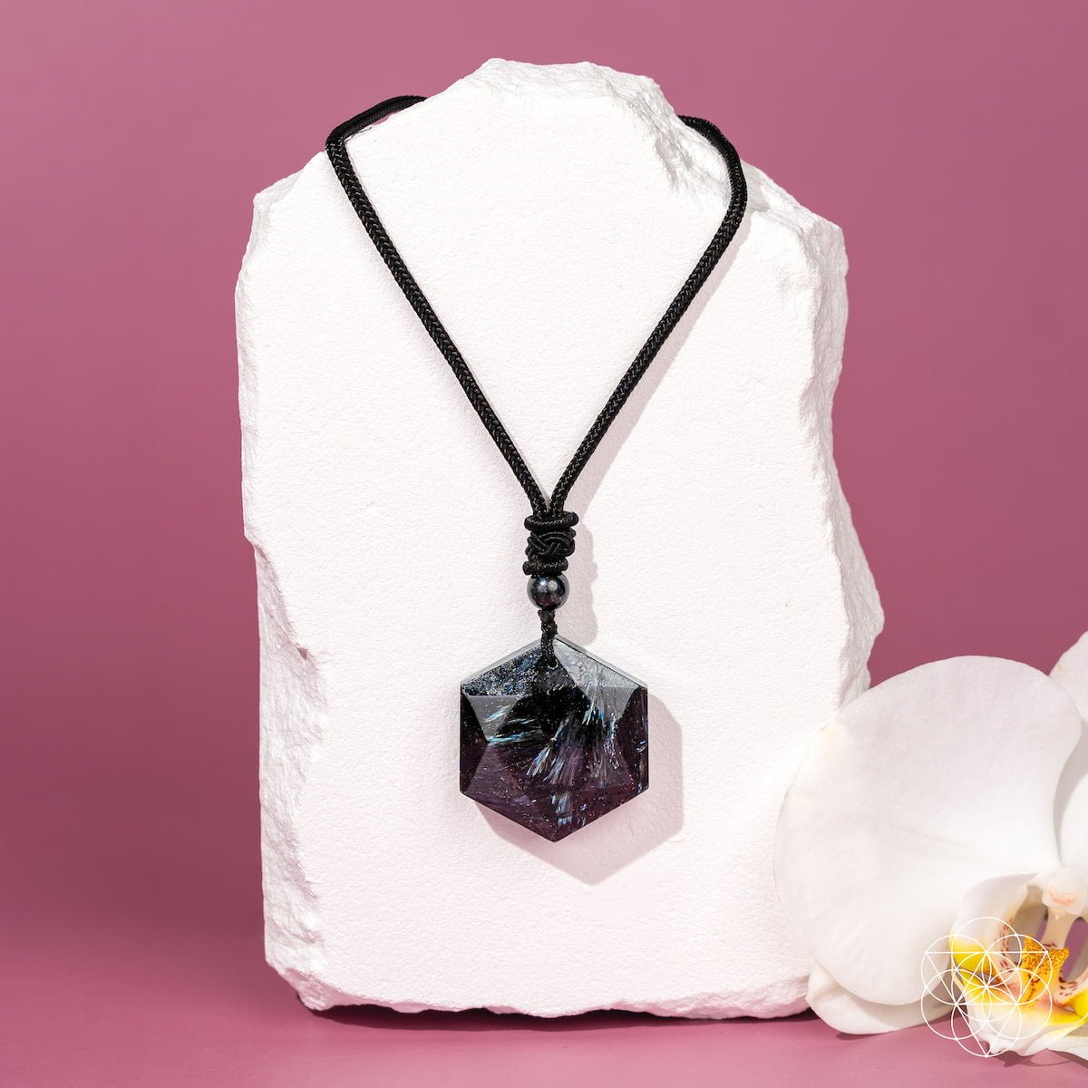 The Arfvedsonite Deep Healing Pendant - Tampa Home & Garden Store