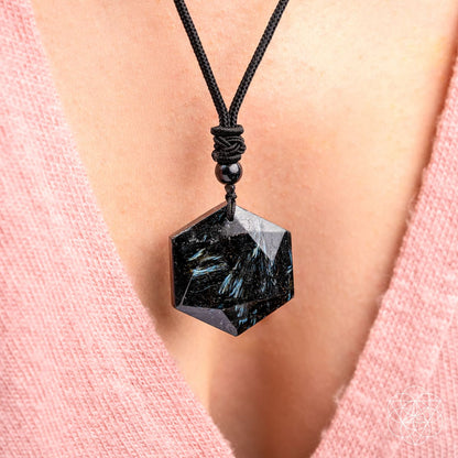 The Arfvedsonite Deep Healing Pendant - Tampa Home & Garden Store