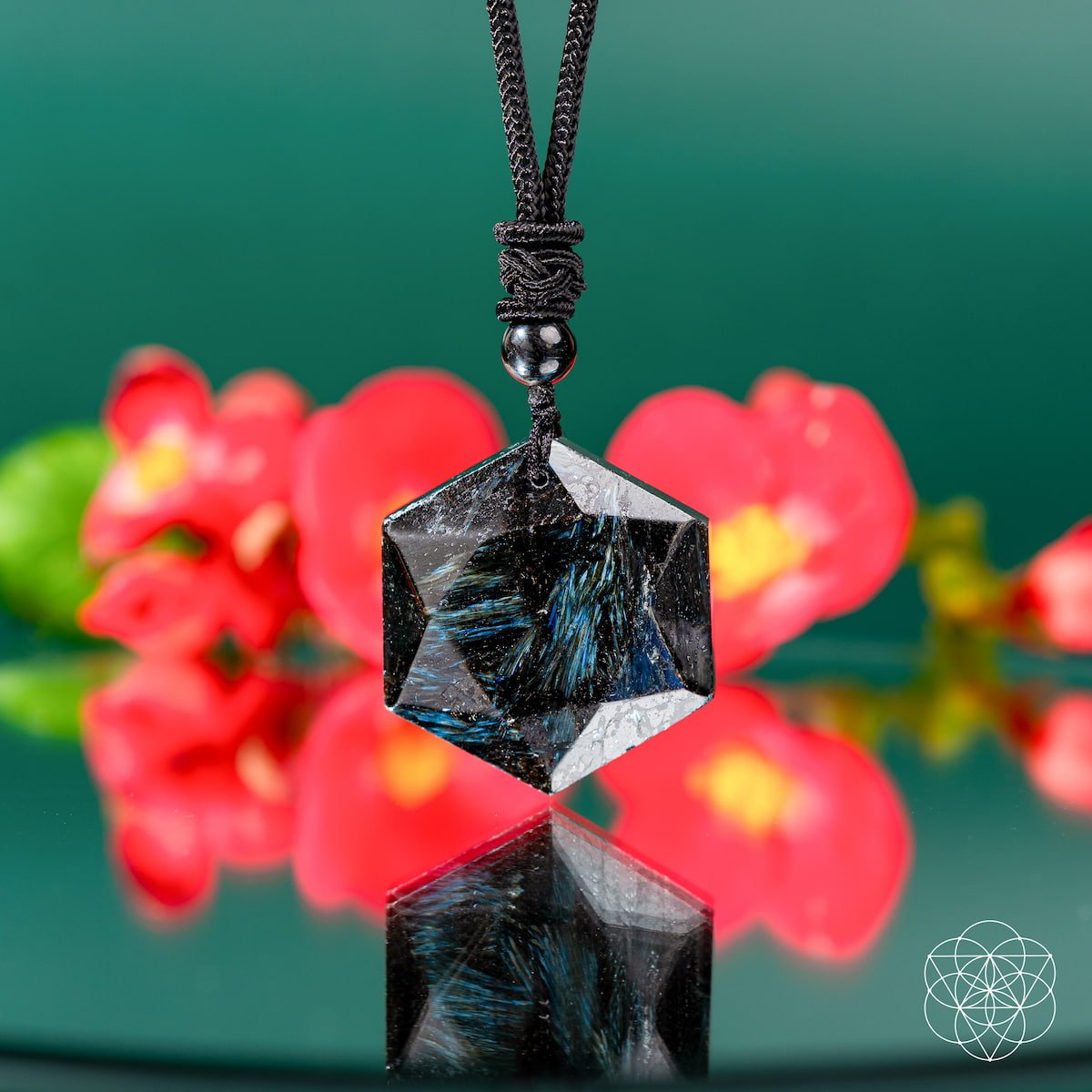 The Arfvedsonite Deep Healing Pendant - Tampa Home & Garden Store