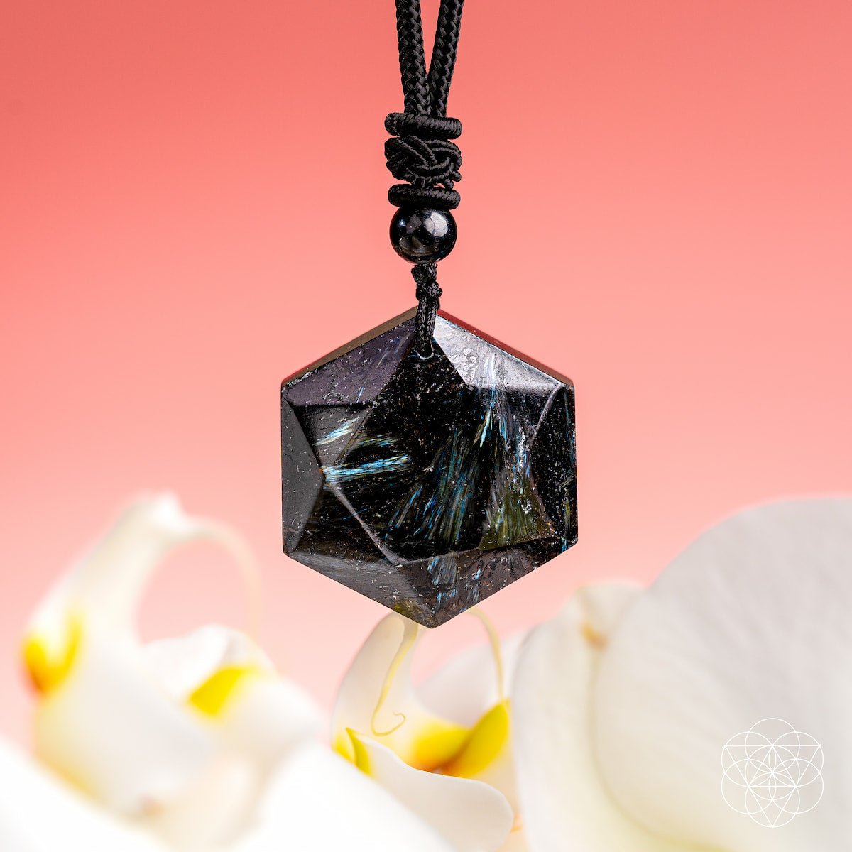 The Arfvedsonite Deep Healing Pendant - Tampa Home & Garden Store