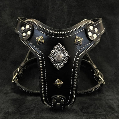 The ''Aztec'' harness Black Small to Medium Size - Tampa Home & Garden Store