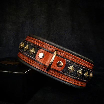 The "Balteus" brown collar - Tampa Home & Garden Store