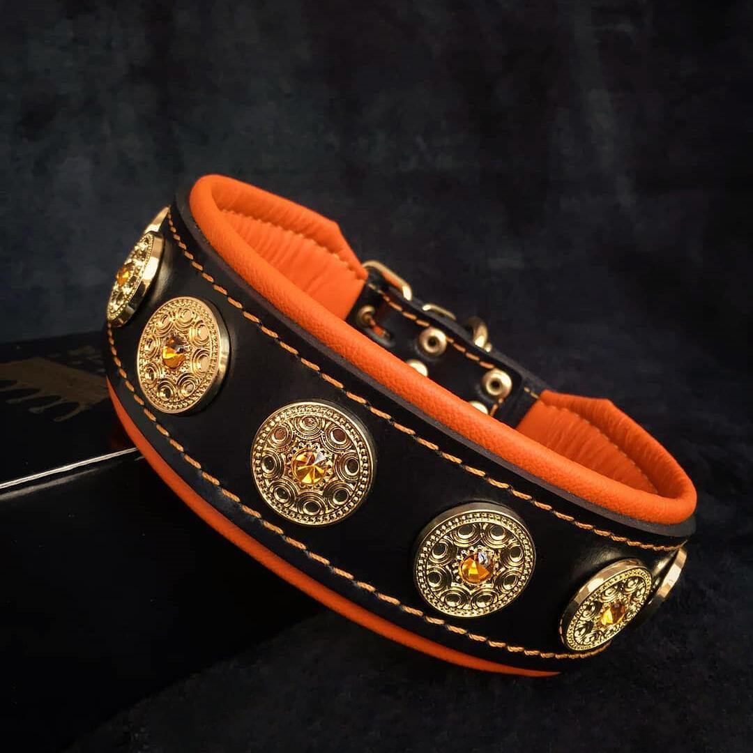 The "Bijou" collar orange - Tampa Home & Garden Store