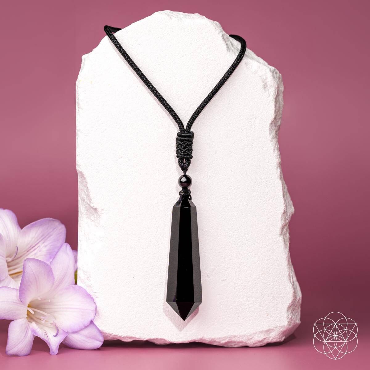 The Black Obsidian Talisman of Protection - Tampa Home & Garden Store